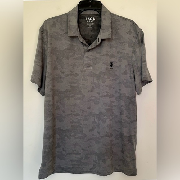 IZOD Men’s Golf Shirt Grey Size XXL - Picture 1 of 3